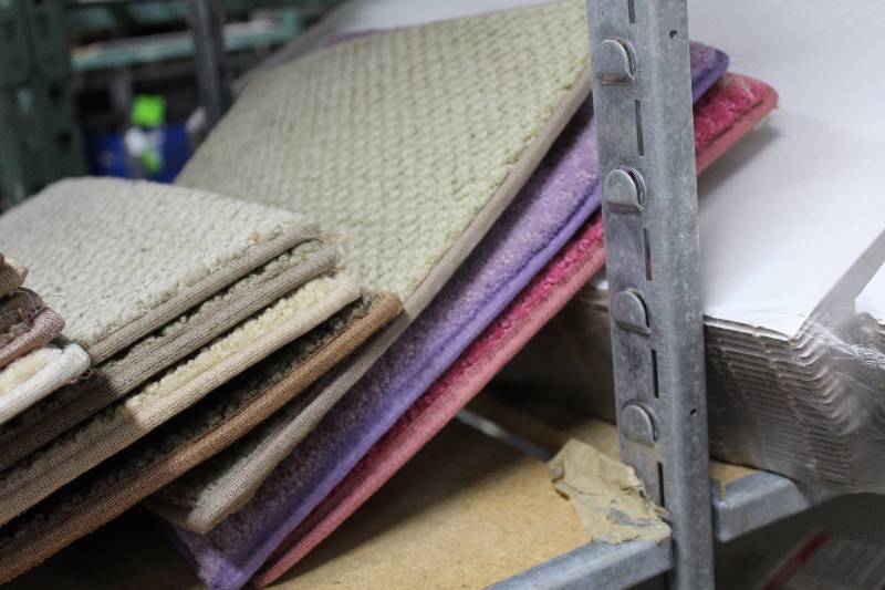 Lot of 5 carpet sample