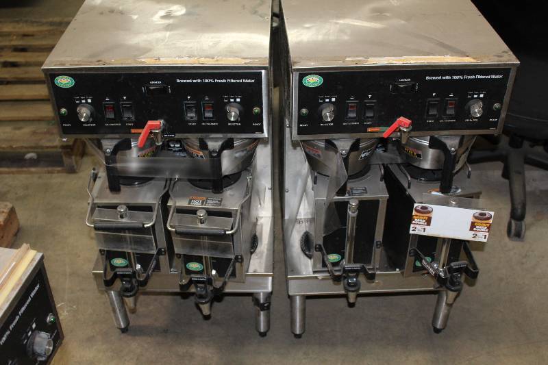 Lot of (2) Bunn coffee machine