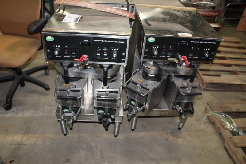 Lot of (2) Bunn coffee machine