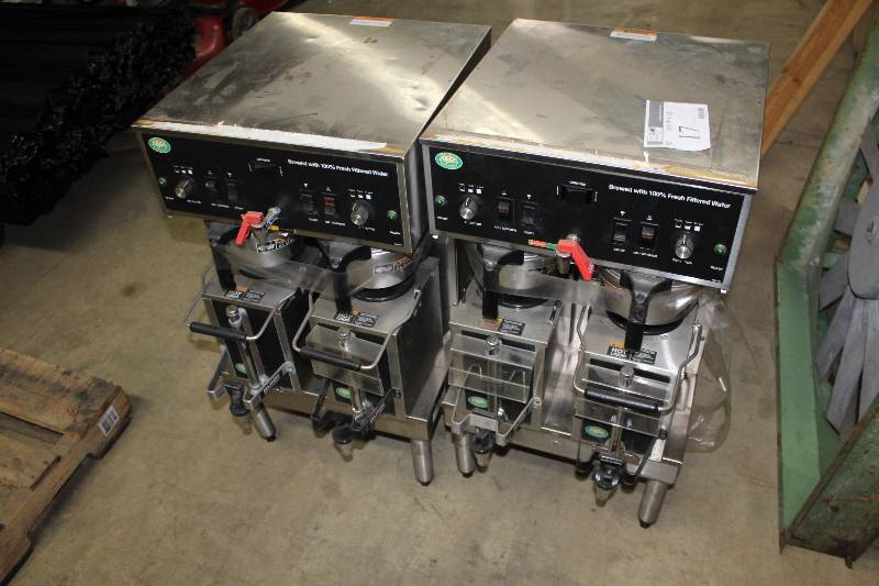 Lot of (2) Bunn coffee machine