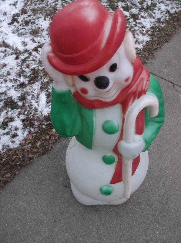 Large Snowman Blowmold