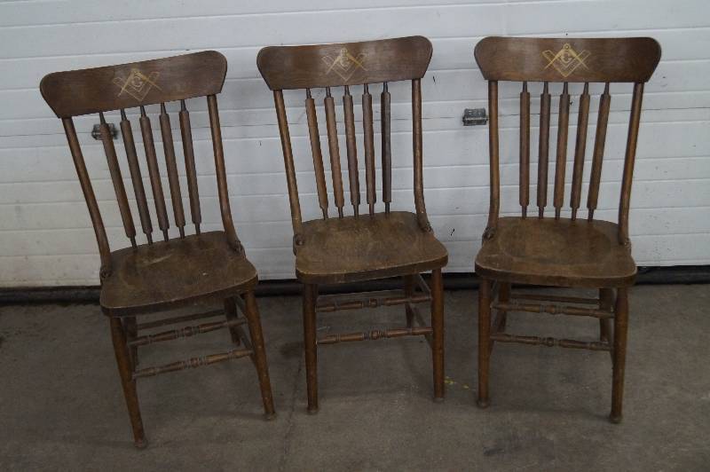 Vintage Wood Chairs