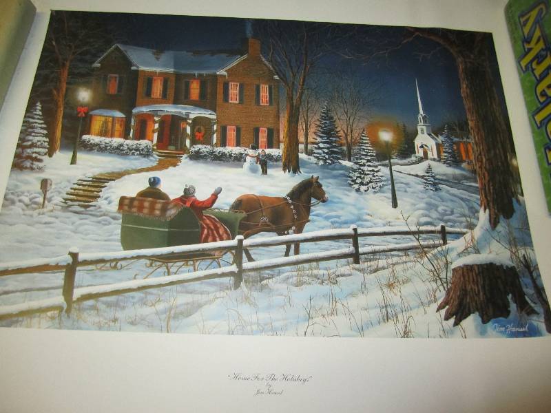 Home for the Holidays print by Jim ...