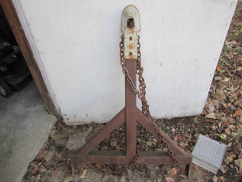 Trailer hitch tongue, 2 ball size...