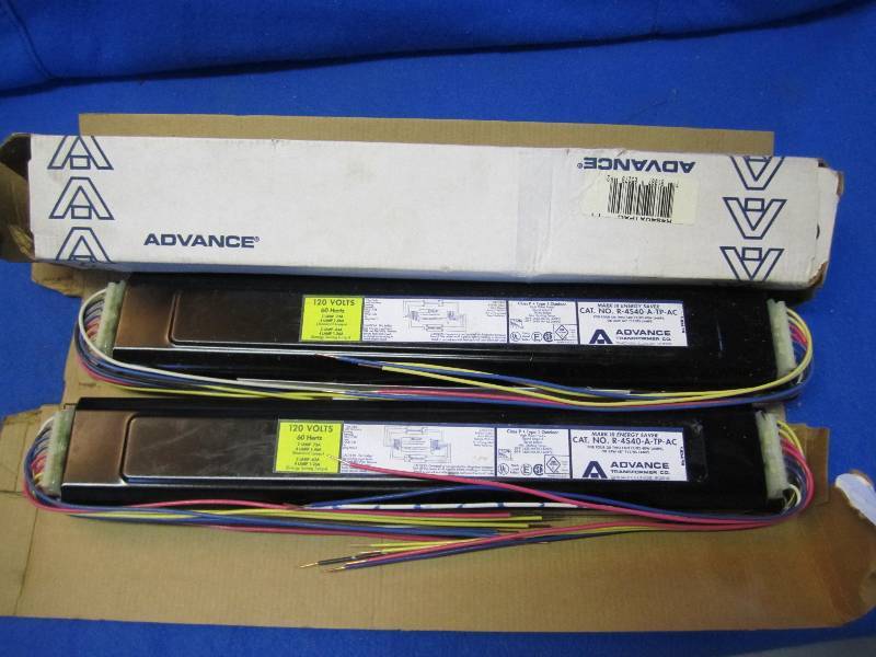 2 120 volt electrical ballasts...