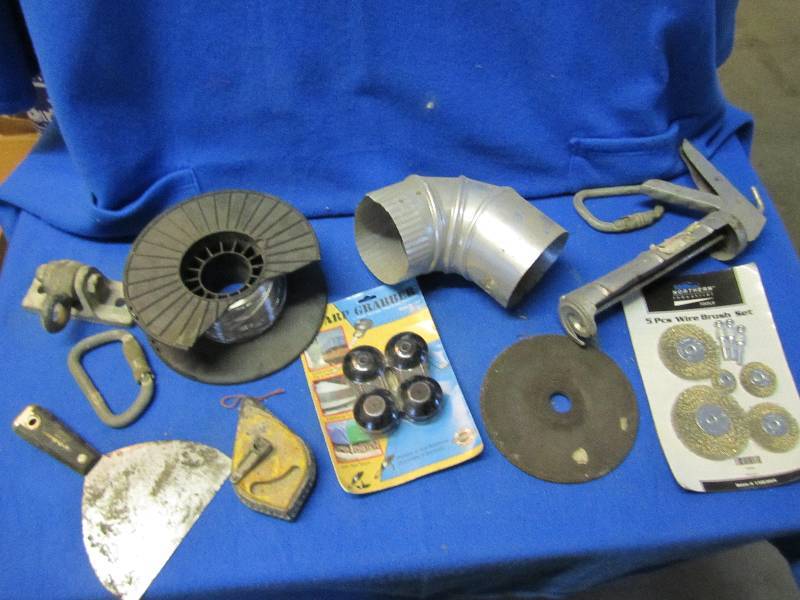 cutting wheel, wire, wire brushes, ...