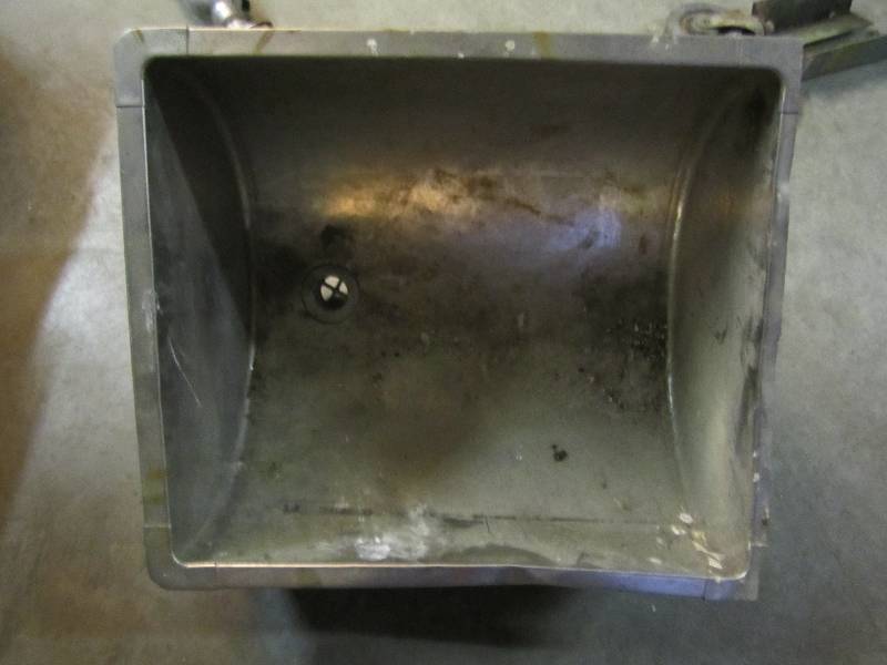large metal sink- 23 x 20...