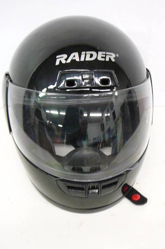 Helmet Raider Black Full Face Large