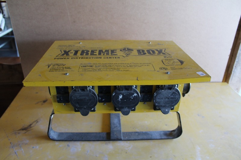 X-Treme Box Portable Power Distrubutation Center