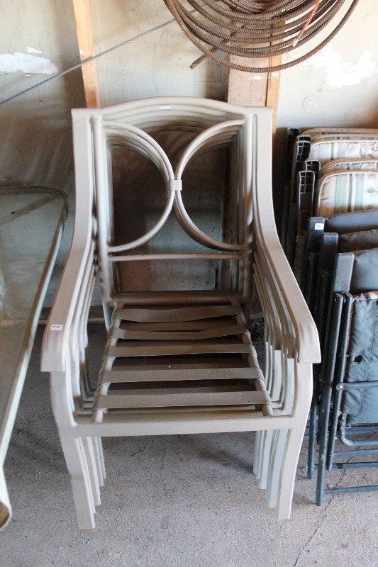 6 Patio Chairs