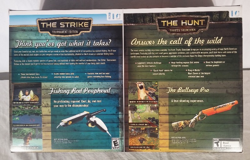 lot 4 image: Wii Bass Pro Shop Outdoor Mega Pack (complete)