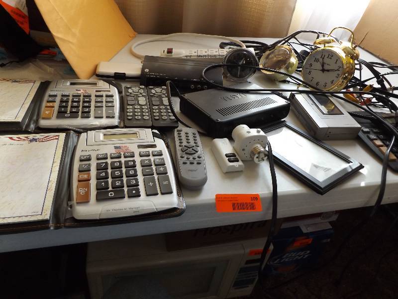 Calculators and Clocks
