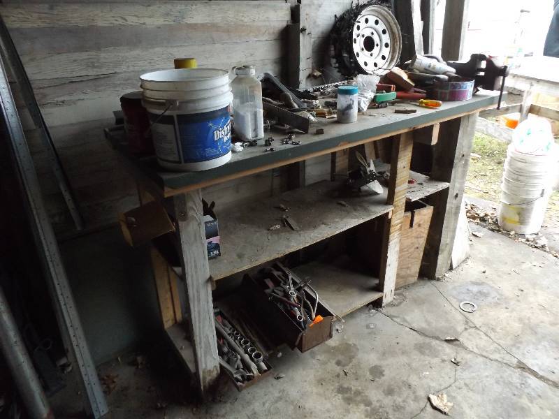 Work Bench, Vice&Contents