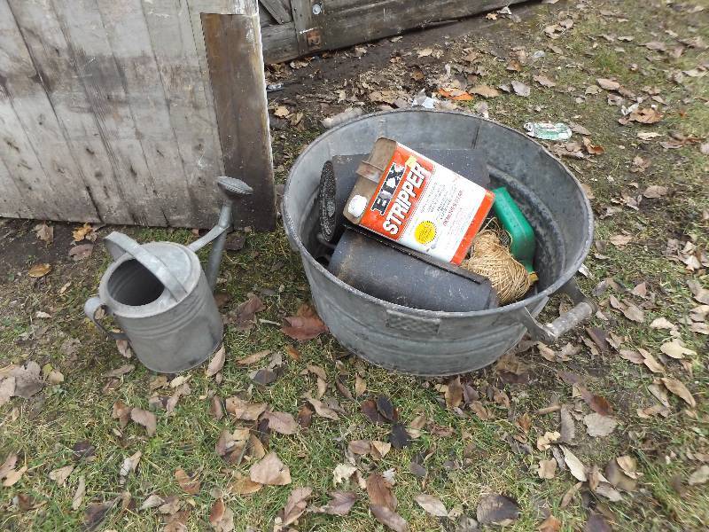 Galvanized Wash Tub