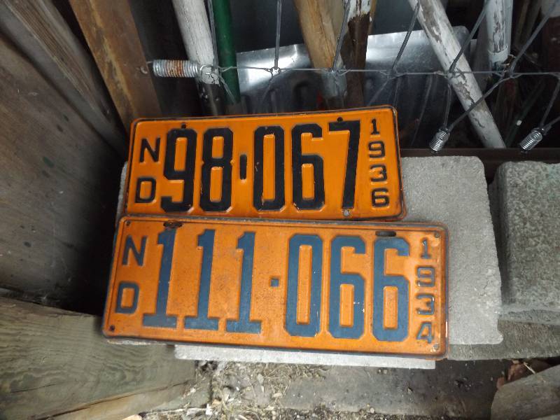 North Dakota License Plates