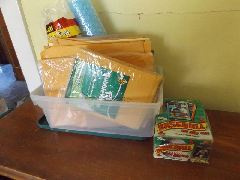 Office Supplies and Baseball Cards