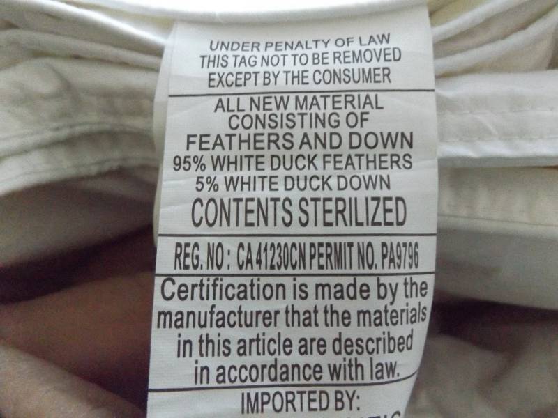 Down Bed Cover, Twin Size