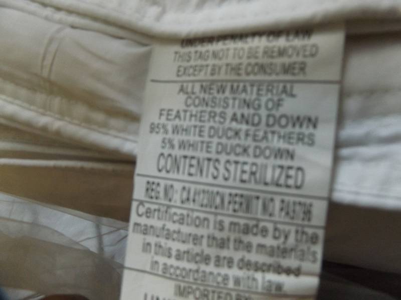 Down Bed Cover, Twin Size