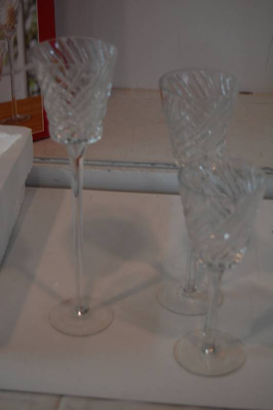 Glass Tea Light Holders