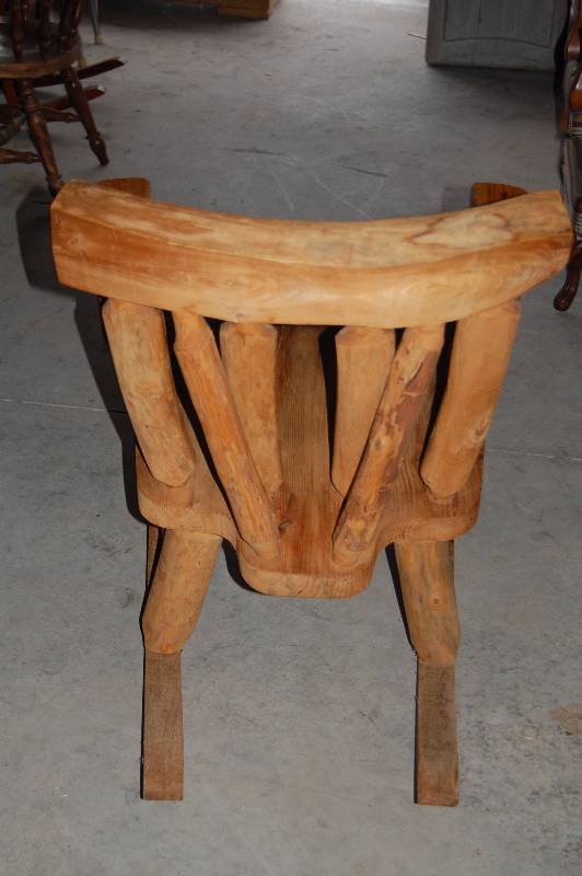 Log Furniture Style Rocking Chair