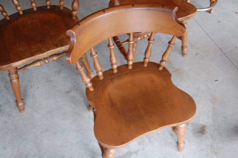Set of Wooden Chairs