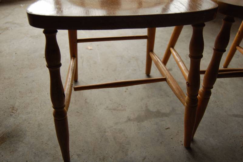 Set of Wooden Chairs