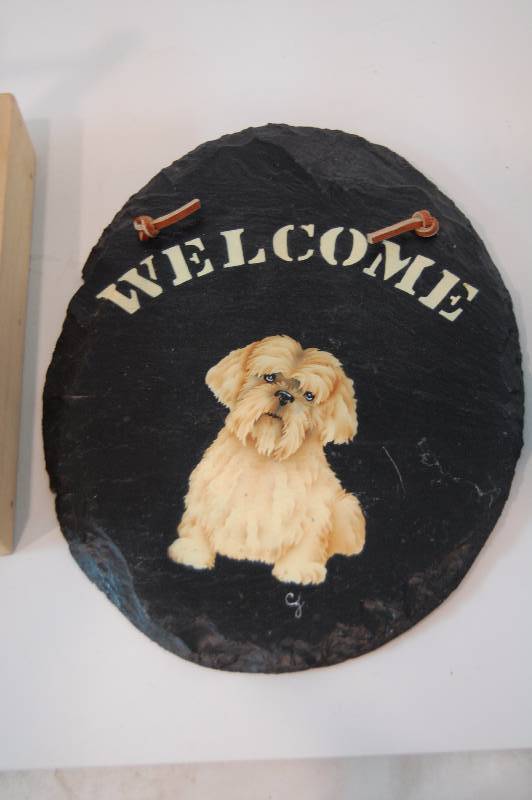 Squirrel Jungle Gym and Doggie Wall Plaque