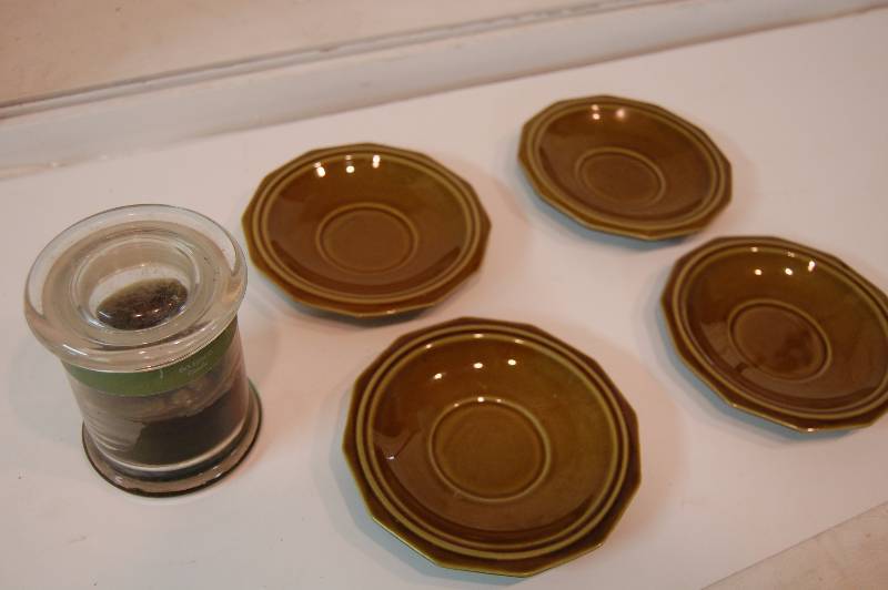 Saucers and a Candle
