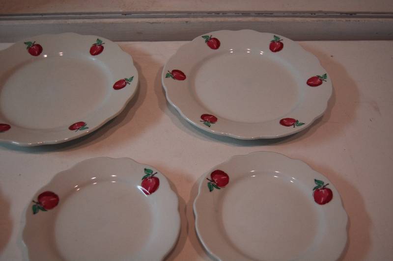 Plates and a Punch Bowl