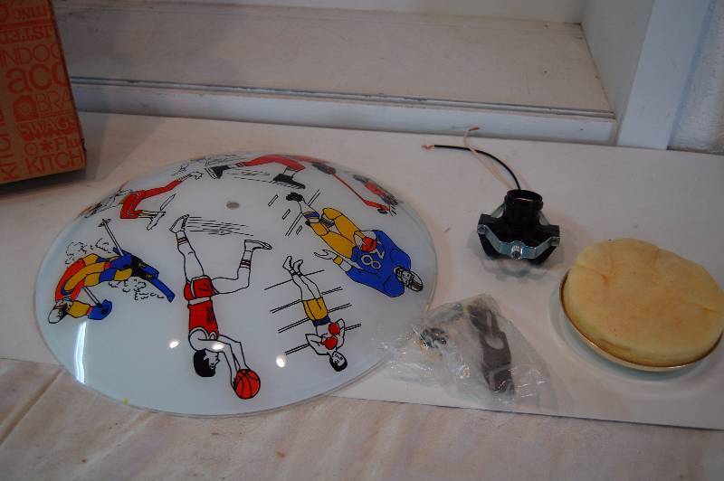 Sports Themed Light Fixture