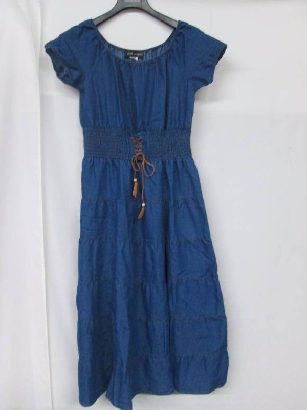 Wearabouts Misses Tiered Denim Dress