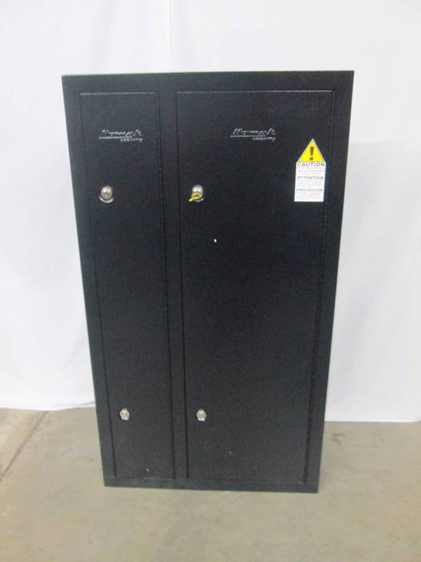 Homak 8-Gun Double-Door Steel Gun Cabinet