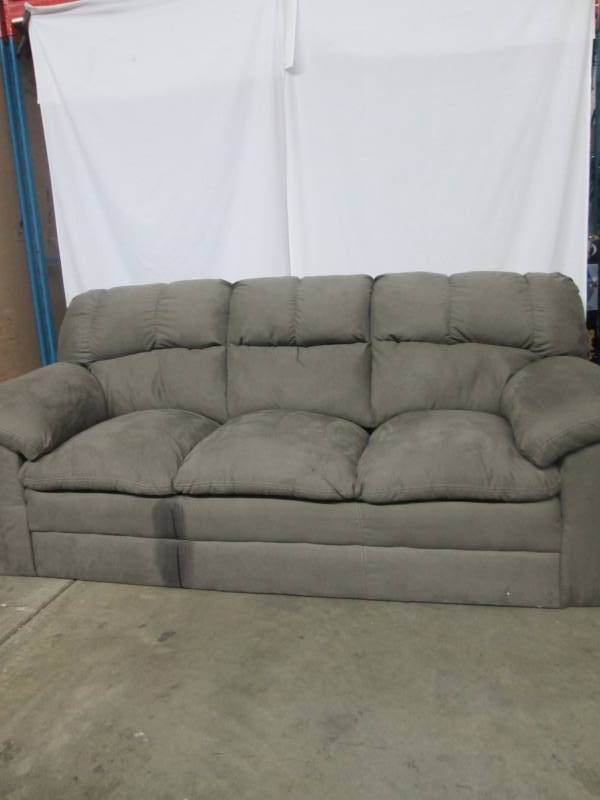 Ashley Keanna Cobblestone Microfiber Sofa