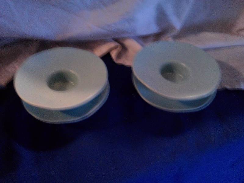 4 mikasa candle holders