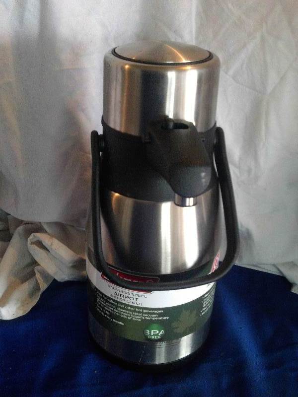stainless coleman air pot