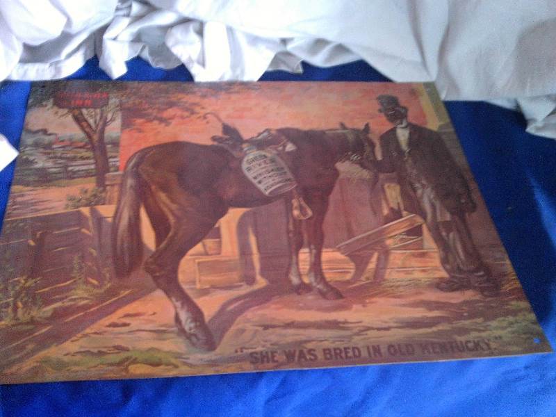 vintage green river inn sign