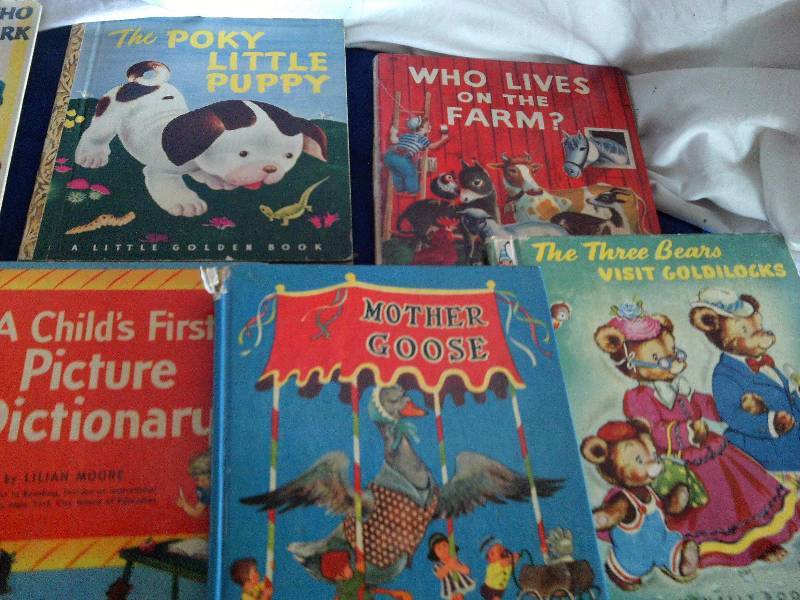 7 vintage childrens books