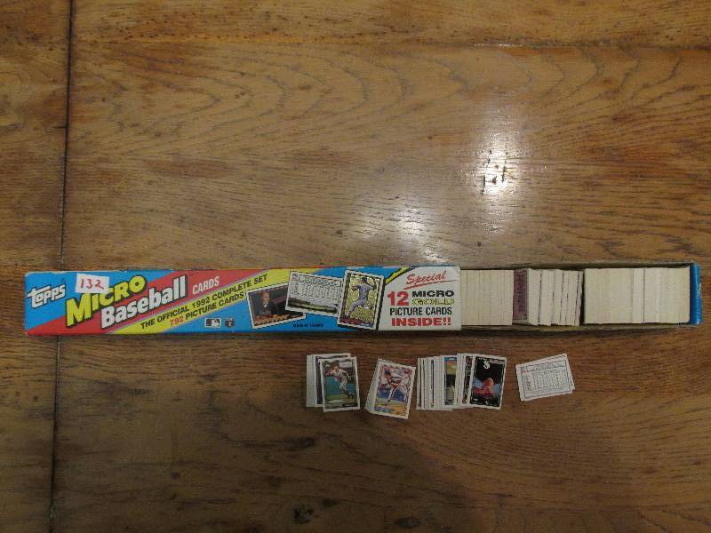 Topps 1992 Micro Baseball complete ...