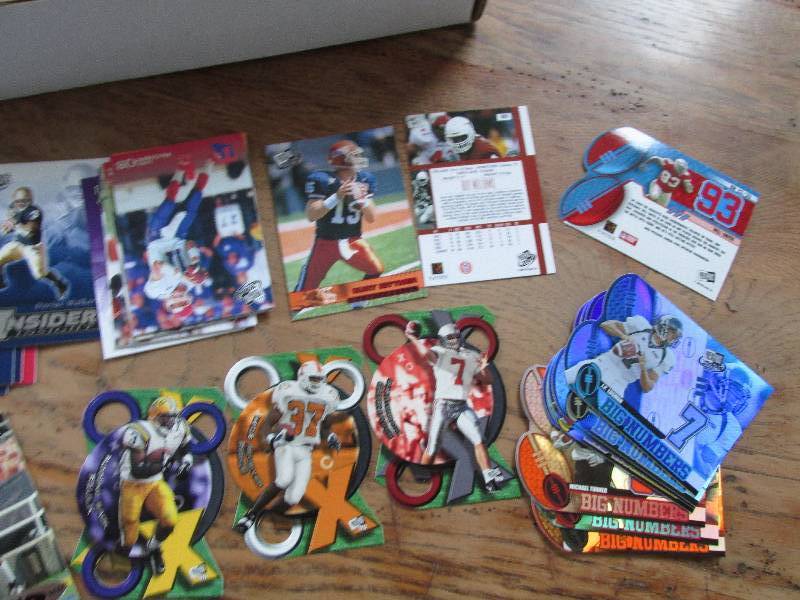 Box of Press Pass football cards...