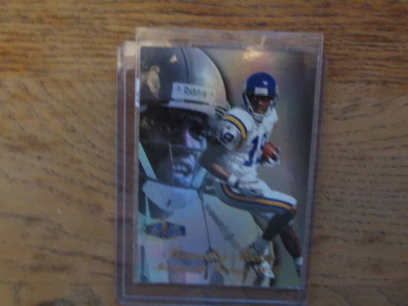 1998 Flair Showcase Randy Moss rook...