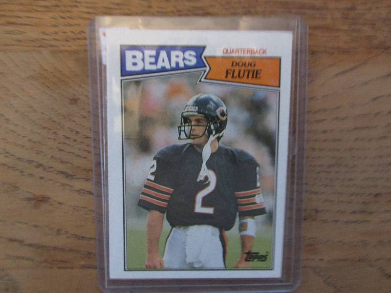 1987 Topps Doug Flutie rookie card...