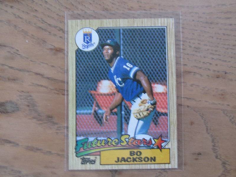 1987 Topps Bo Jackson rookie card...