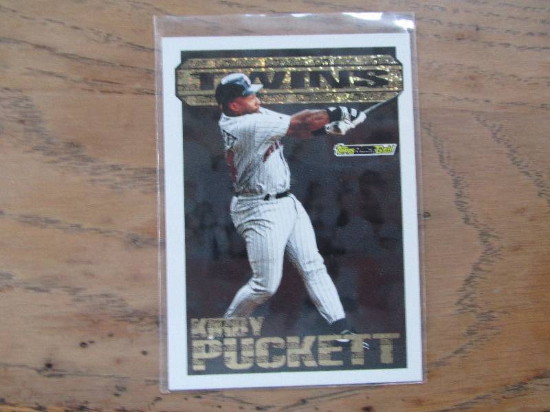 1994 Topps Black Gold Kirby Puckett...