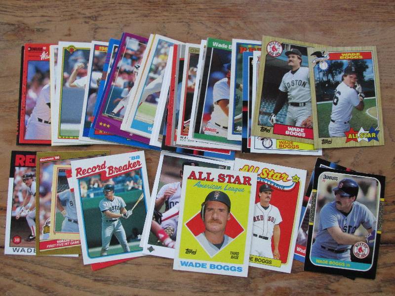 40 Wade Boggs cards...