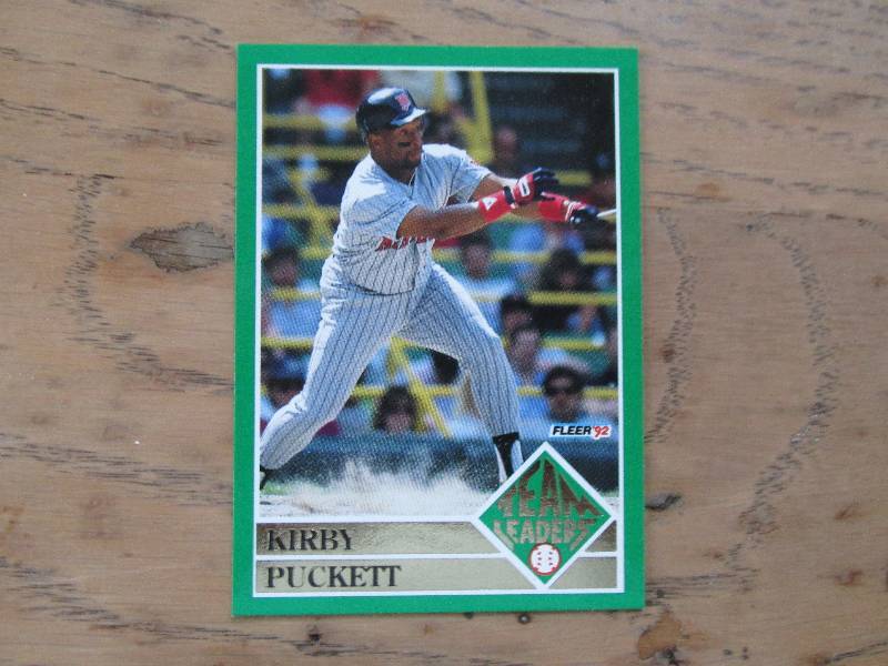 1992 Fleer Team Leaders Kirby Pucke...
