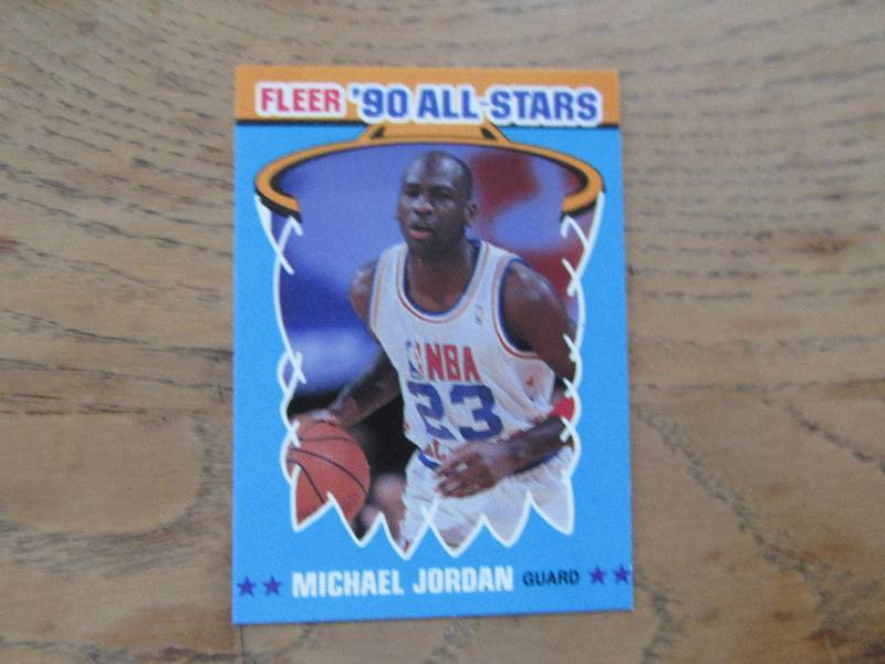 1990 - 1991 Fleer Michael Jordan ca...