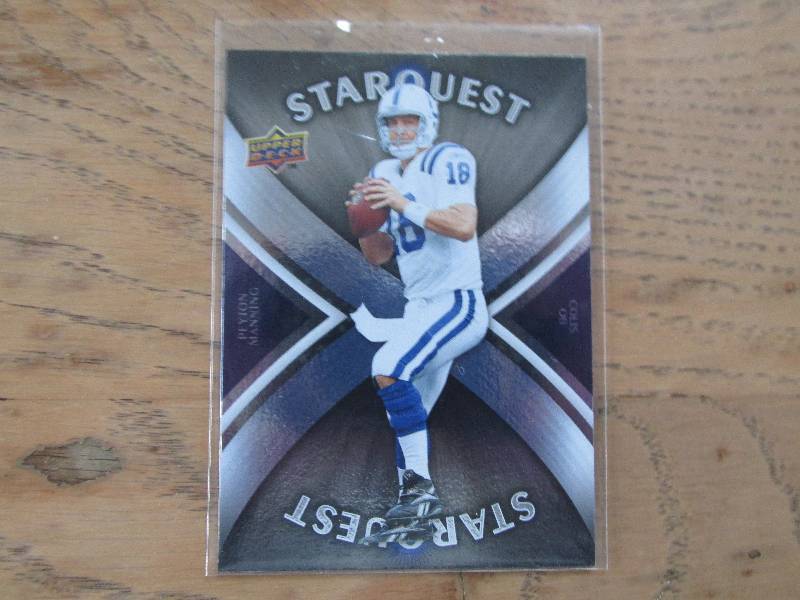2008 Upper Deck Peyton Manning star...