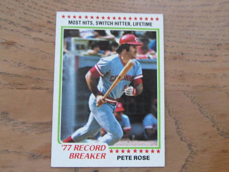 1978 Topps Pete Rose card