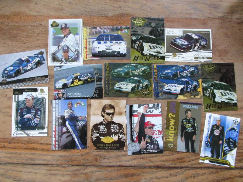 15 Rusty Wallace cards...