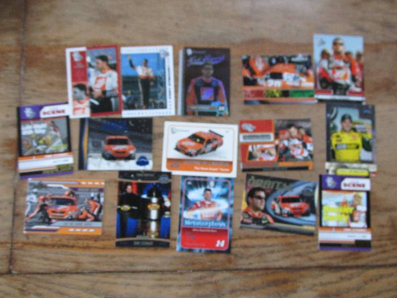 15 Tony Stewart cards...